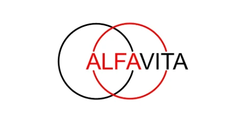 Logo značky Alfa vita