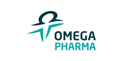 Logo značky Omega Pharma