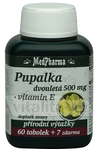 Pupalka dvouletá, vitamín E MedPharma foto