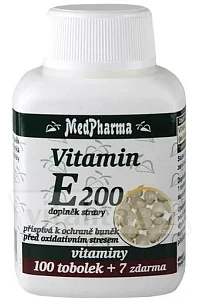 Vitamín E 200 Medpharma foto