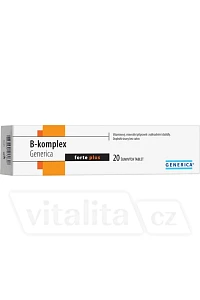 B-komplex forte plus Generica šumivé tablety foto