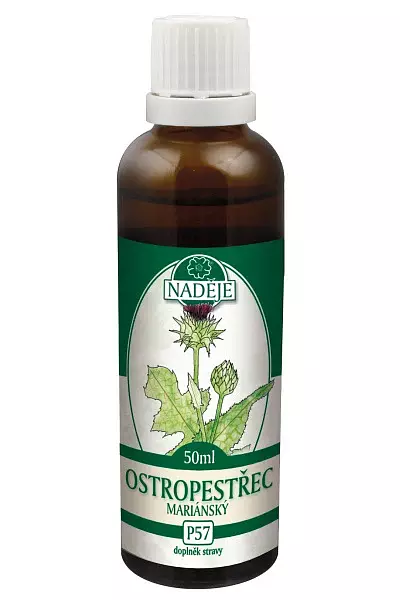 Ostropestřec mariánský - tinktura z pupenů foto