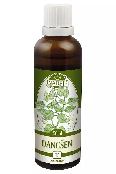Dangšen - bylinná tinktura foto