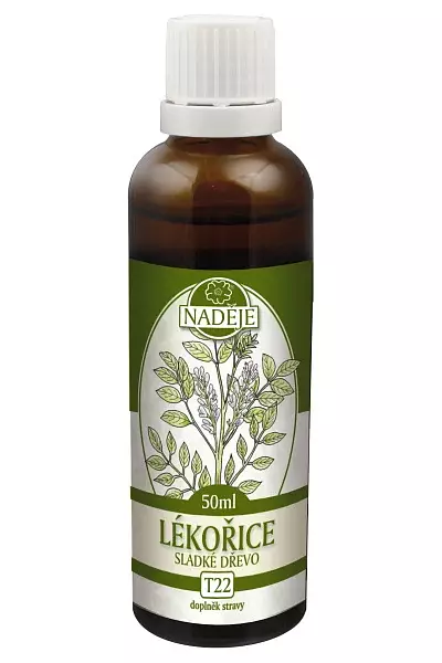 Lékořice - bylinná tinktura foto