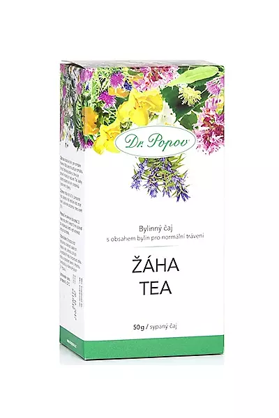 Čaj Pálení žáhy foto