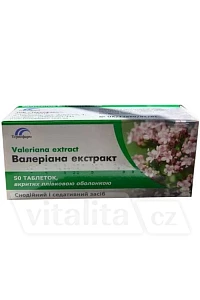 Kozlíkové tablety - valeriana extrakt foto