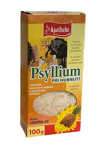 Apotheke Psyllium při hubnutí s ananasem foto
