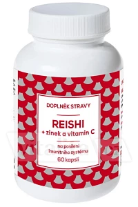 Reishi + zinek + vitamín C foto