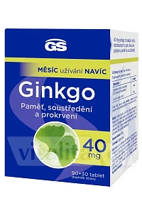 GS Ginkgo 40 + Gotu kola foto