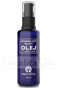 Levandulový tělový olej – Renovality foto