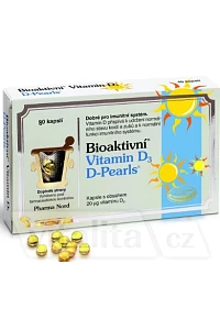 Bioaktivni Vitamin D3 D Pearls foto