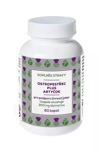 Ostropestřec plus artyčok foto