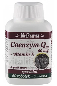 Coenzym Q10 60 mg + vitamin E foto