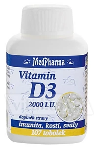 Vitamin D3 2000 I.U. foto