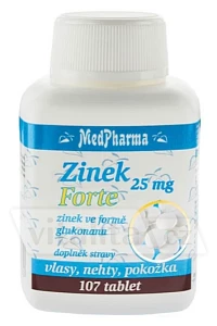Zinek 25 mg Forte foto