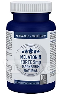 Melatonin Forte 5 mg Magnesium Natural foto