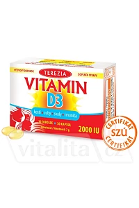 Vitamin D3 2000 IU Terezia foto