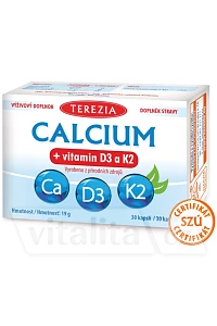 Calcium + Vitamin D3 a K2 foto
