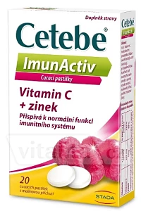 Cetebe ImunActiv Vitamin C + zinek foto