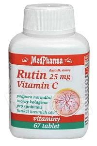 Rutin 25 mg + Vitamin C foto