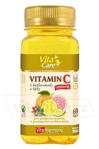 Vitamin C 1.000 mg s bioflavonoidy a šípky foto