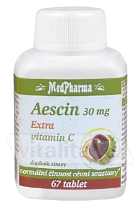 Aescin 30 mg Extra vitamin C foto
