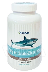 Olej ze žraločích jater Olimpex foto