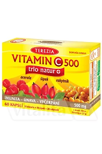 Vitamin C 500mg TRIO NATUR+ foto