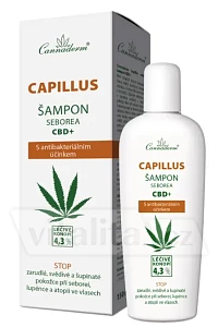 Cannaderm Capillus seborea šampon CBD+ foto