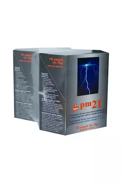 PM 21 pitné ampule 10x20g photo