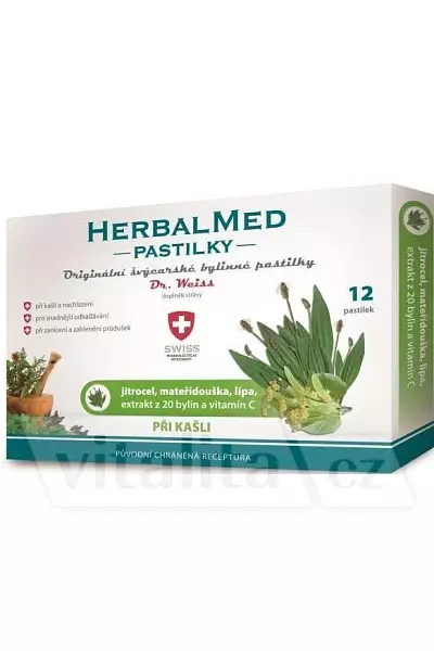 HerbalMed jitrocel – mateřidouška – lípa – vitamín C photo