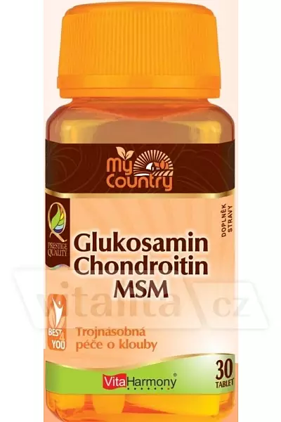 Glukosamin + Chondroitin + MSM – My country photo