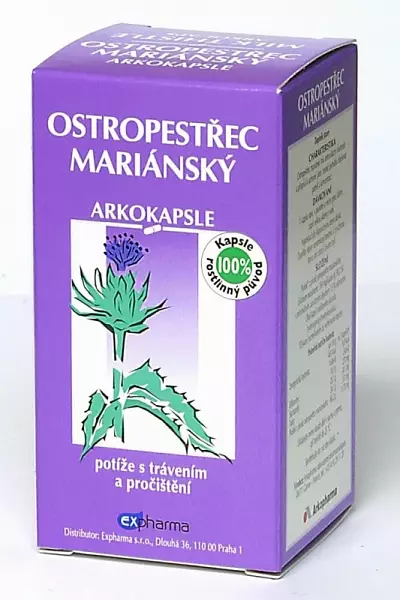 Ostropestřec marianský Arkokapsle photo