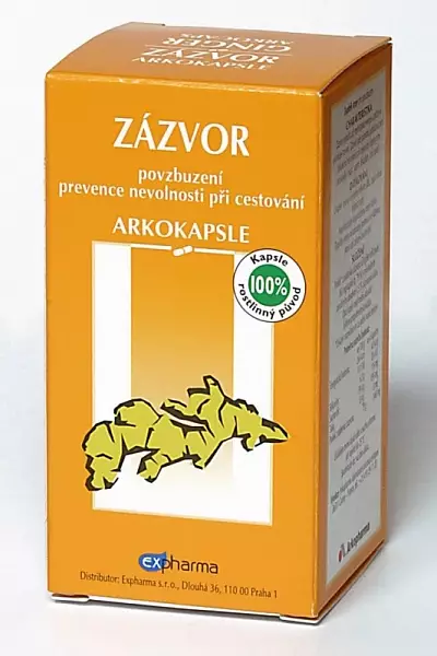 Zázvor Arkokapsle photo