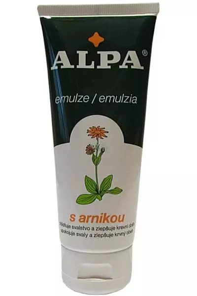 Masážní emulze s arnikou ALPA photo
