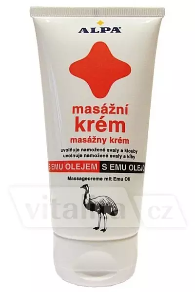 Masážní krém s Emu olejem photo