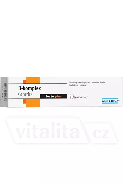 B-komplex forte plus Generica šumivé tablety photo