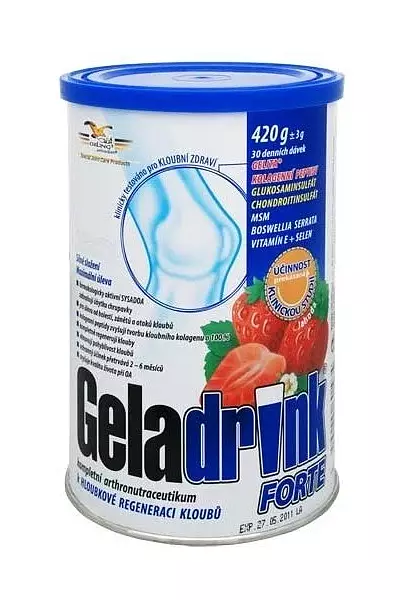 Geladrink Forte k hloubkové regeneraci kloubů — Vitalita.cz