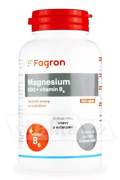 Magnesium + vitamín B6 photo