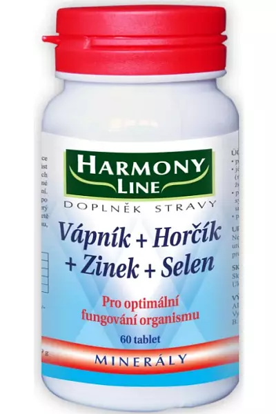 Vápník - hořčík - zinek - selen Harmony Line photo