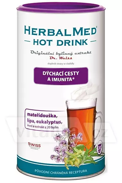 HerbalMed hot drink Dr.Weiss – dýchací cesty a imunita photo