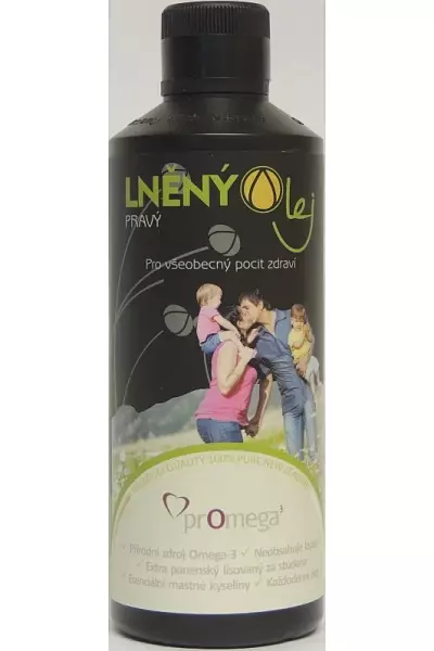 Lněný olej pravý Bio photo