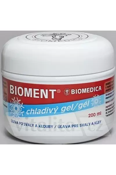 Bioment – chladivý gel photo