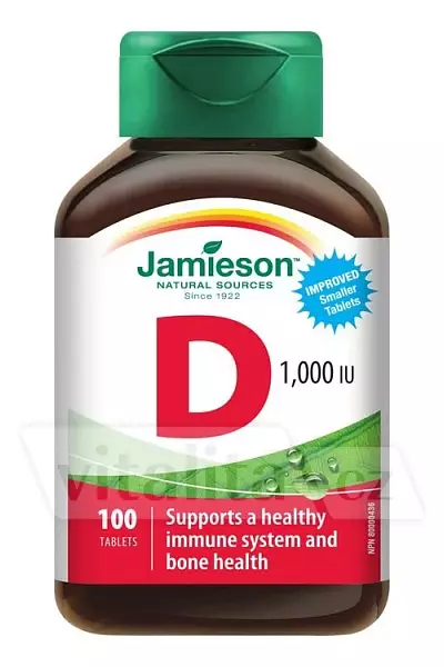 Vitamín D3 1000 IU photo