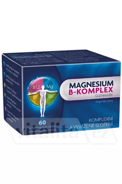 Magnesium B-komplex Vyvážené Složení — Vitalita.cz