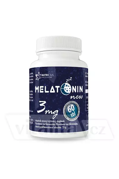 Melatonin 3 mg NEW – Nutricius photo