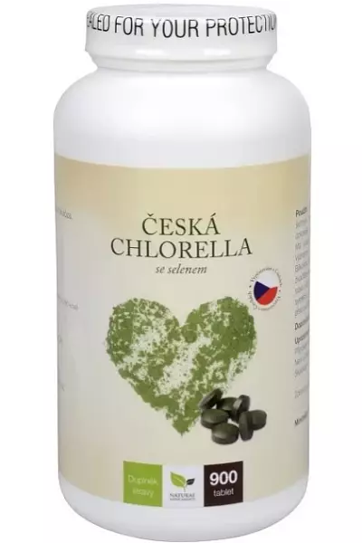 Česká chlorella se selenem photo