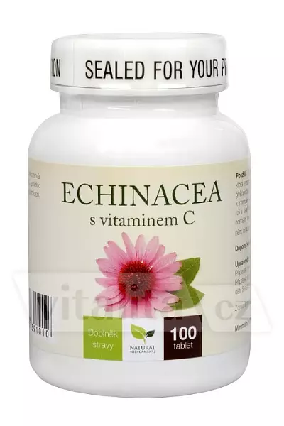 Echinacea s vitamínem C photo