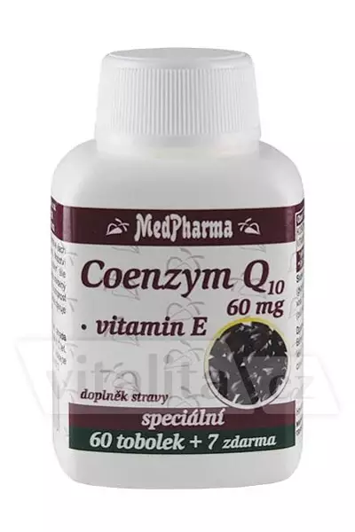 Coenzym Q10 60 mg + vitamin E photo