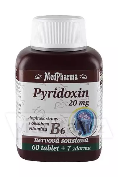 Pyridoxin 20 mg – Medpharma photo